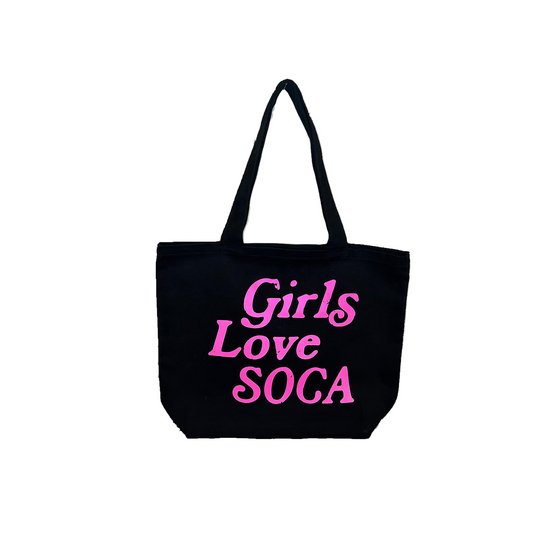 Girls Love Soca Shoulder Tote