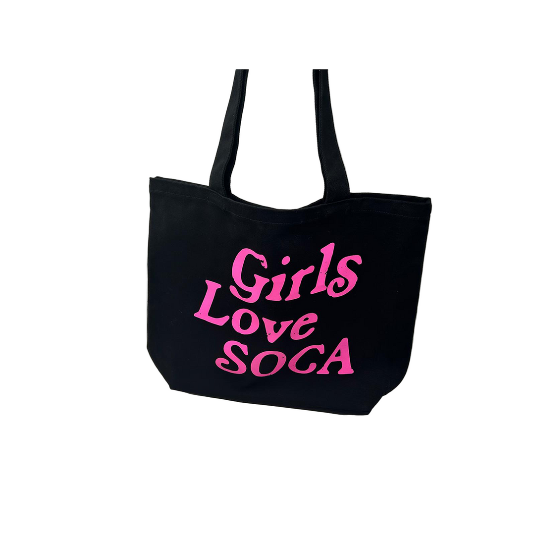 Girls Love Soca Shoulder Tote