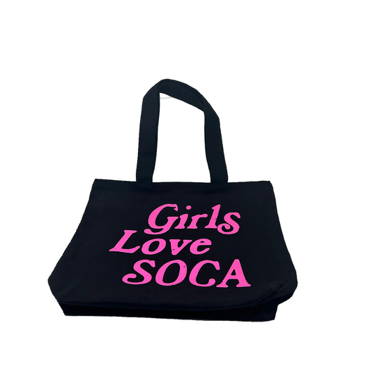 Girls Love Soca Shoulder Tote