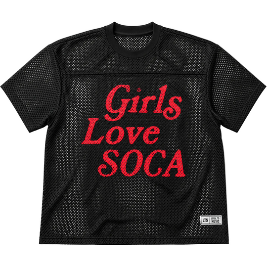 Girls Love Soca Mesh Jersey