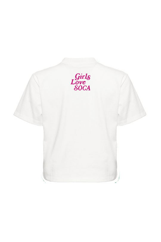 Girls Love Soca Boxy Crop