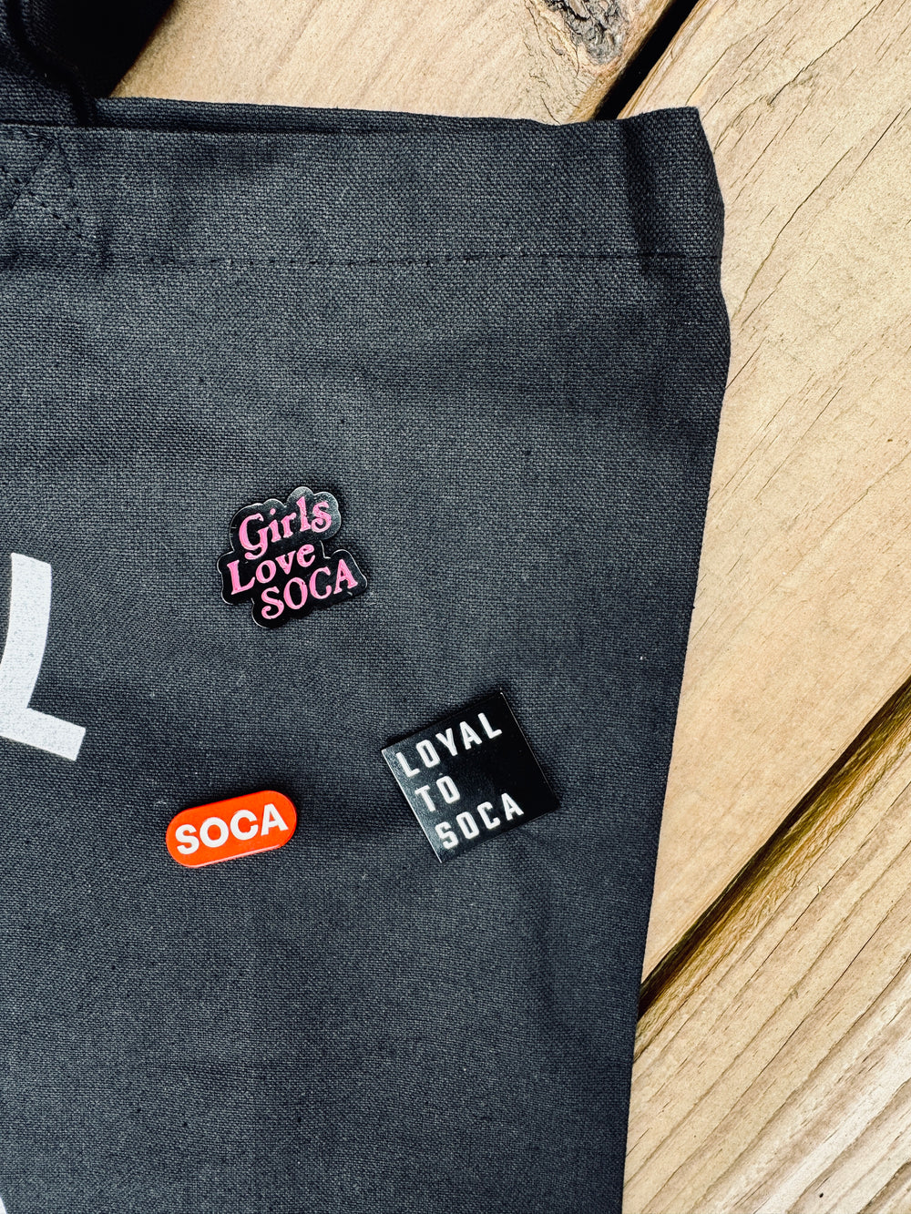 Girls Love Soca Enamel Pin
