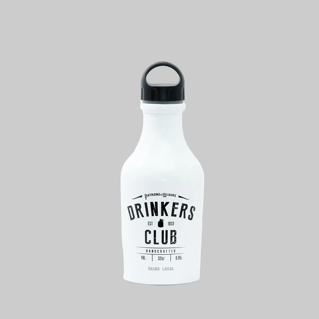 Loyal To Soca x Drinkers Club 32oz Squealer (White)