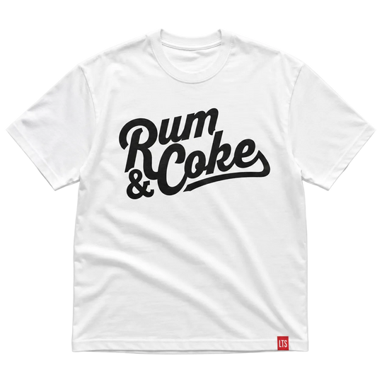 Rum &amp; Coke T-Shirt - White