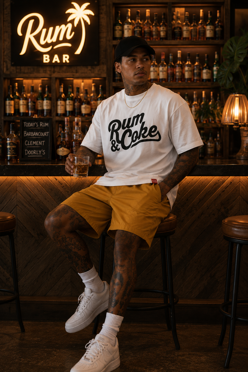 Rum & Coke T-Shirt - White