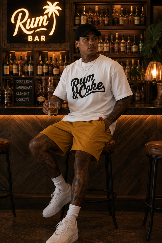Rum &amp; Coke T-Shirt - White
