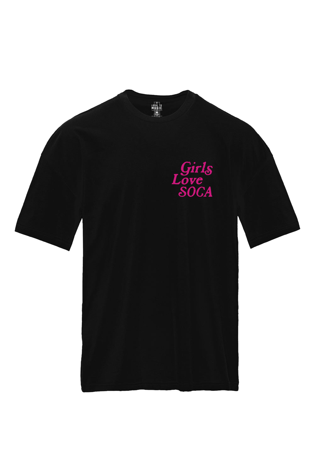 Girls Love Soca T-Shirt - Black
